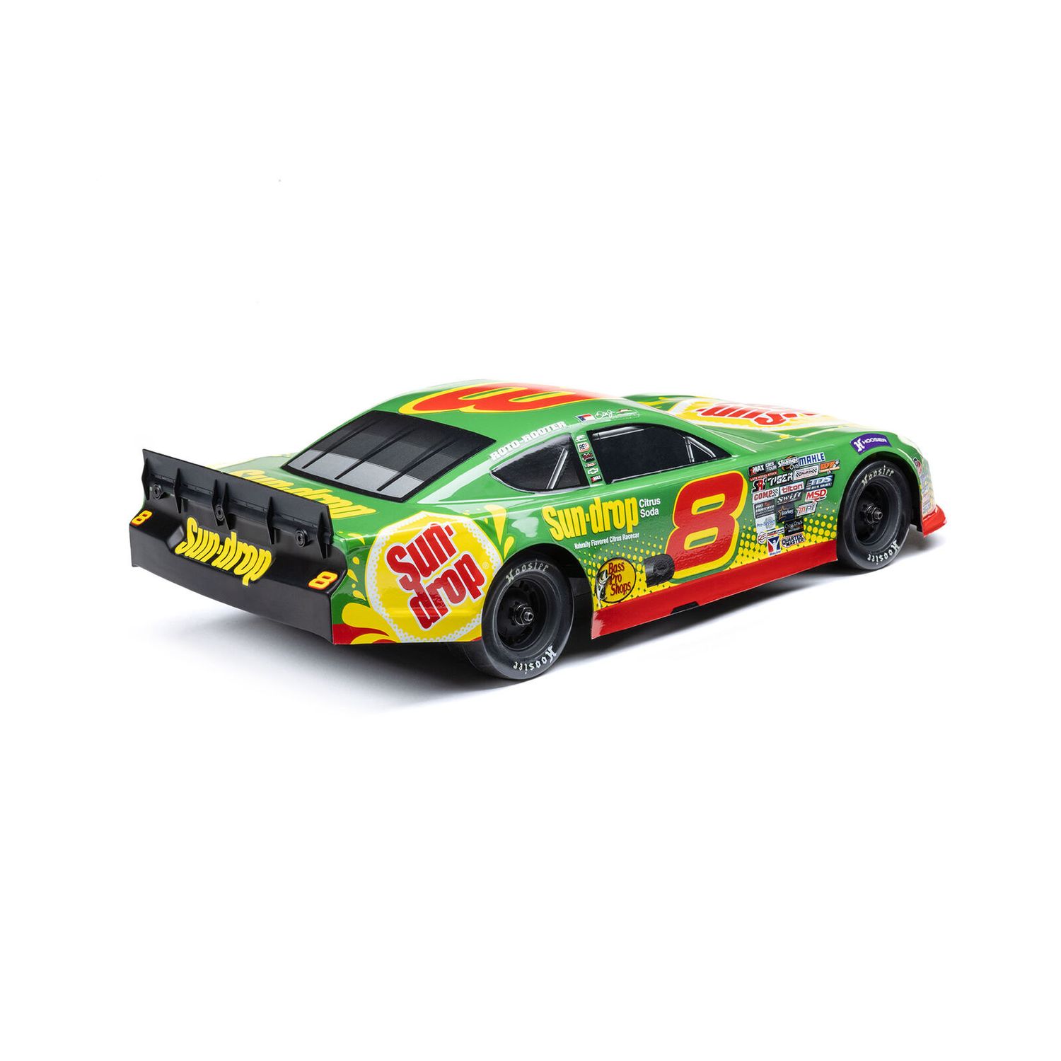 1/12 Losi Asphalt Late Model Dale Earnhardt Jr. No. 8 2025 Sun Drop Chevrolet ZL1 2S AWD On-Road (Battery &amp; Charger Included), Green