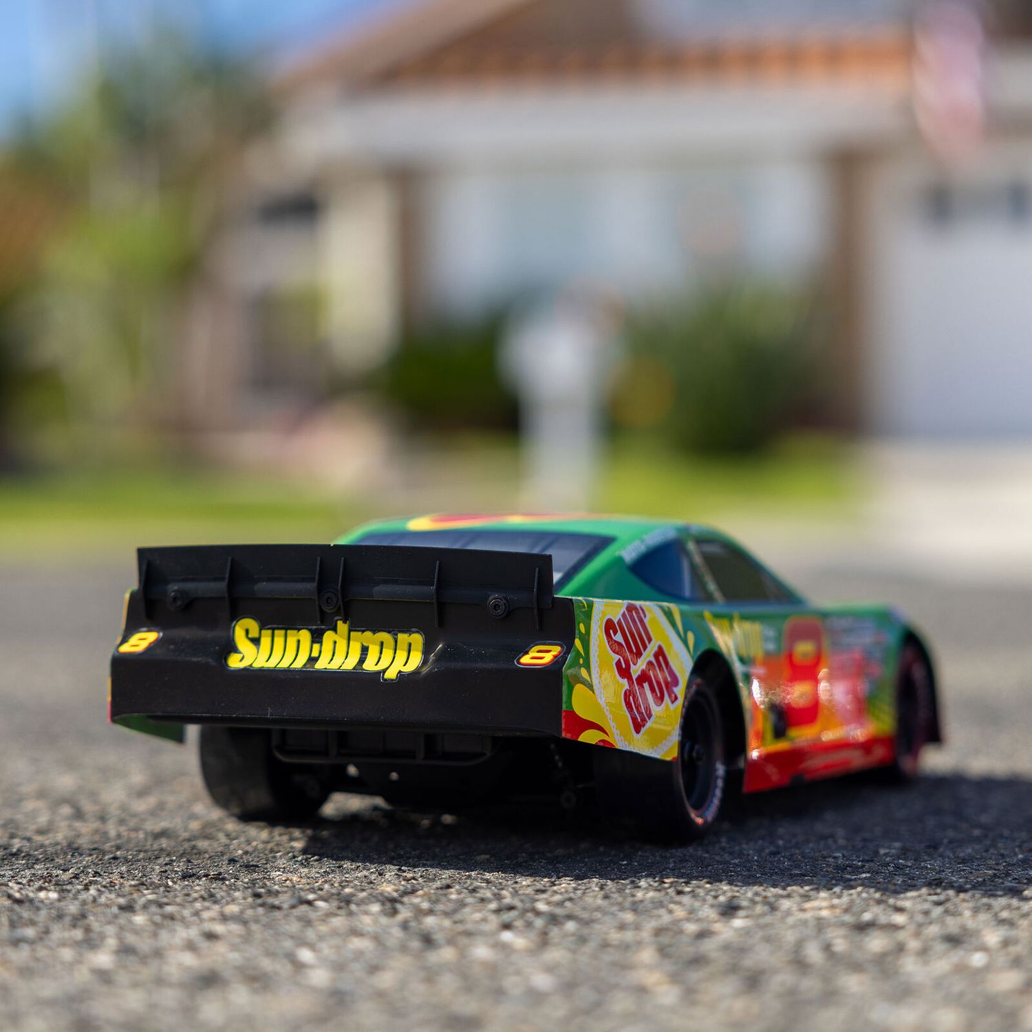 1/12 Losi Asphalt Late Model Dale Earnhardt Jr. No. 8 2025 Sun Drop Chevrolet ZL1 2S AWD On-Road (Battery &amp; Charger Included), Green