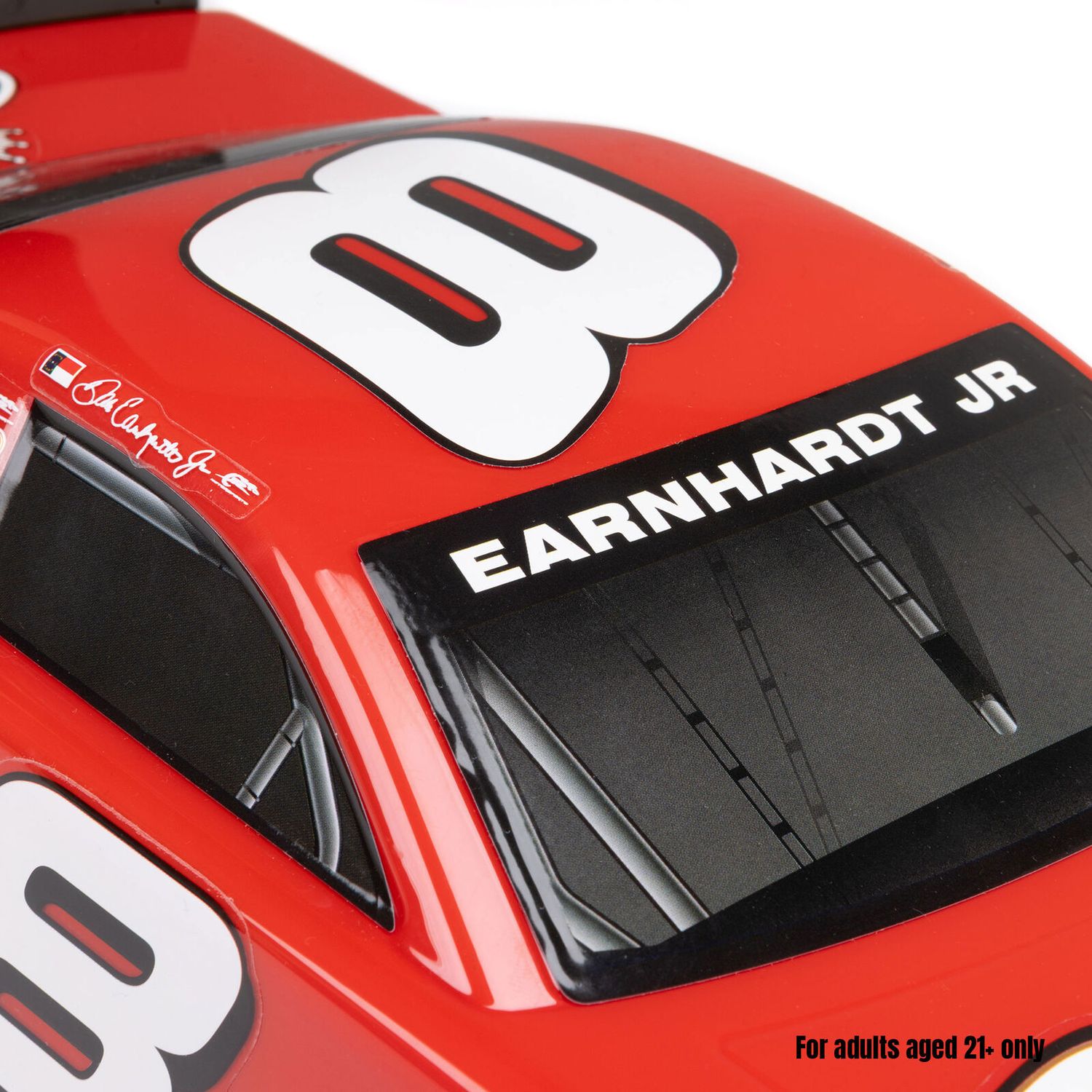 1/12 Losi Asphalt Late Model Dale Earnhardt Jr. No. 8 2025 Budweiser Chevrolet ZL1 2S AWD On-Road (Battery &amp; Charger Included), Red