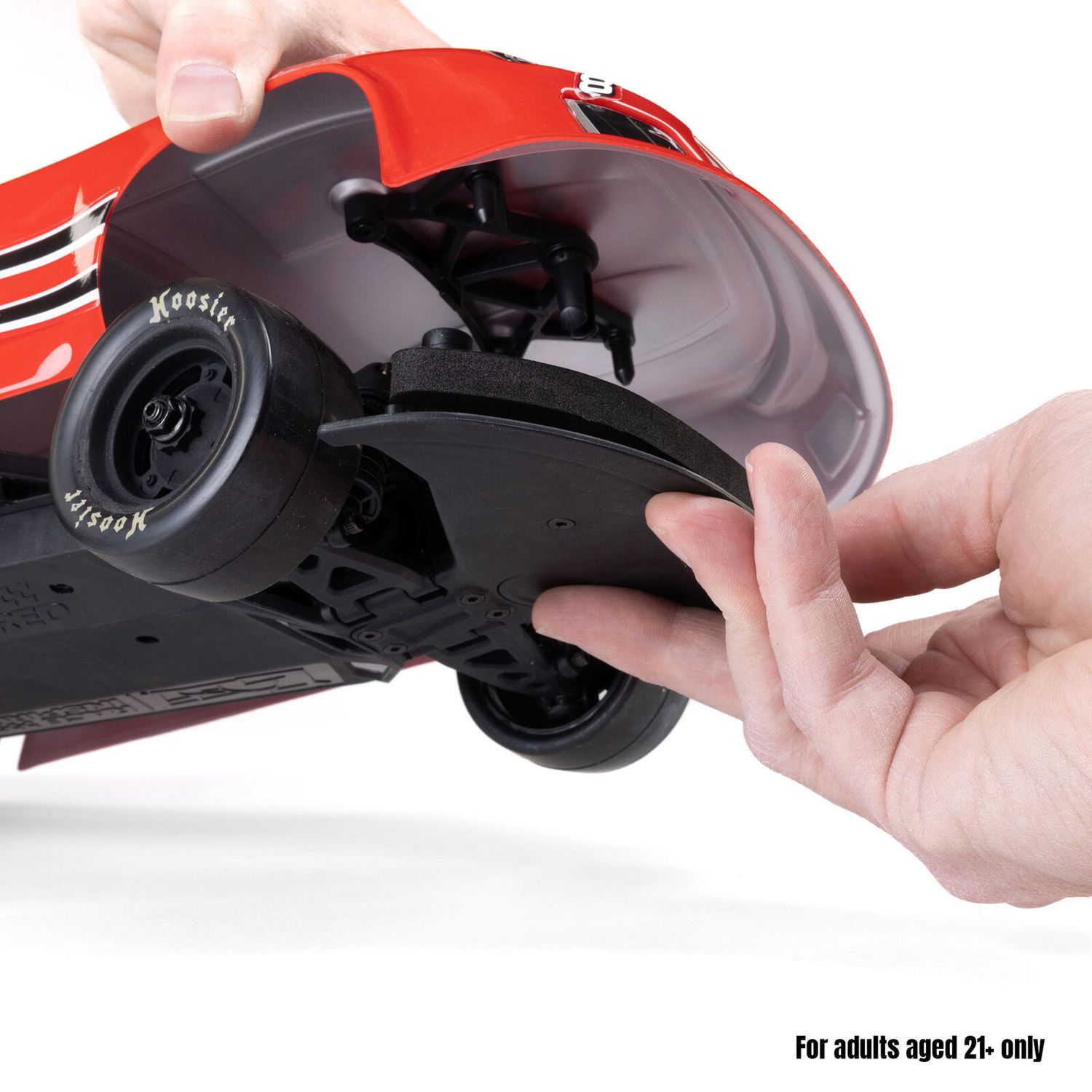 1/12 Losi Asphalt Late Model Dale Earnhardt Jr. No. 8 2025 Budweiser Chevrolet ZL1 2S AWD On-Road (Battery &amp; Charger Included), Red