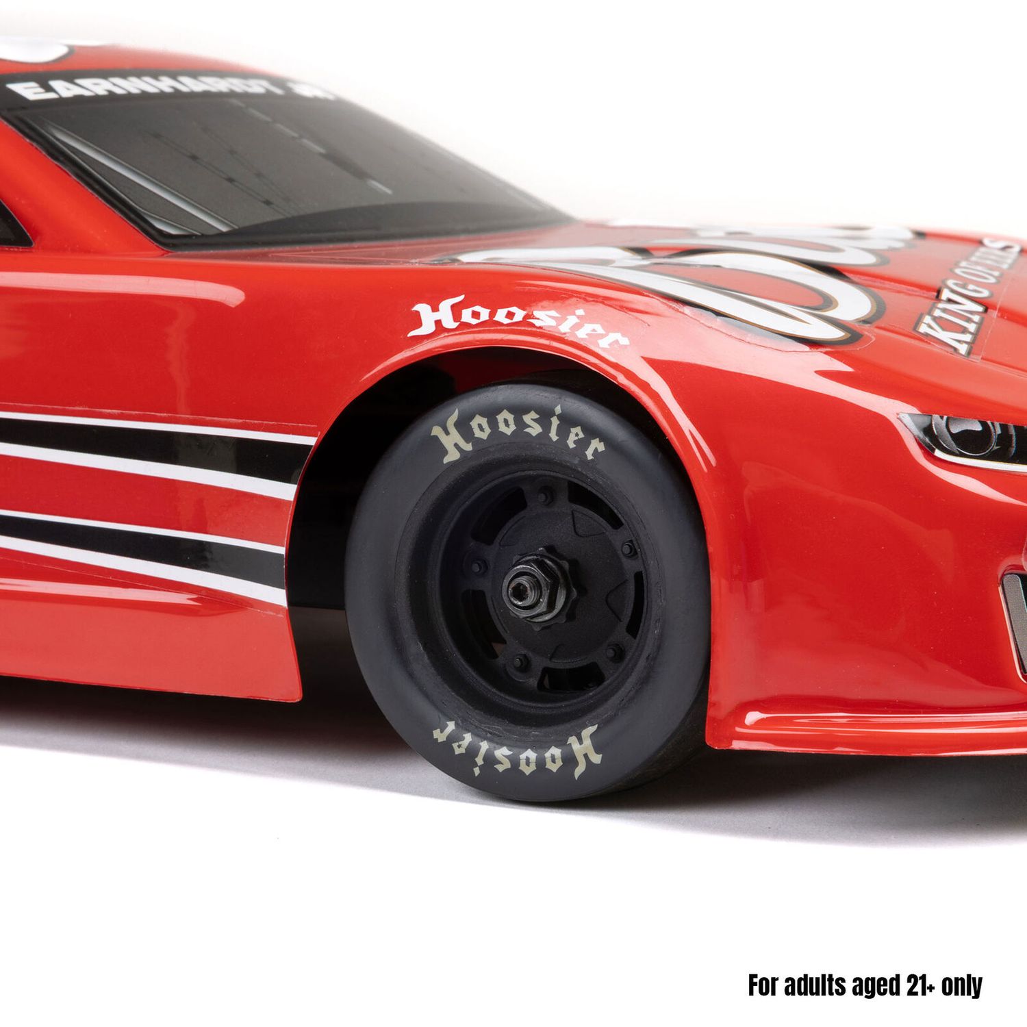1/12 Losi Asphalt Late Model Dale Earnhardt Jr. No. 8 2025 Budweiser Chevrolet ZL1 2S AWD On-Road (Battery &amp; Charger Included), Red