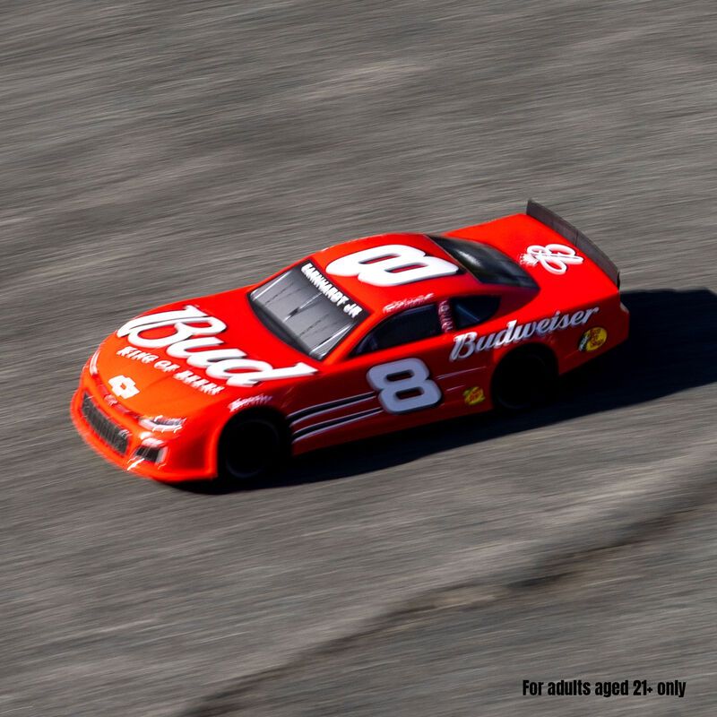 1/12 Losi Asphalt Late Model Dale Earnhardt Jr. No. 8 2025 Budweiser Chevrolet ZL1 2S AWD On-Road (Battery &amp; Charger Included), Red