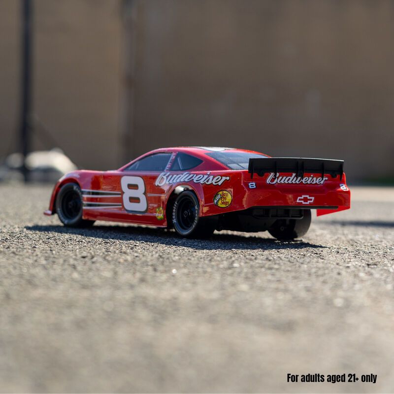 1/12 Losi Asphalt Late Model Dale Earnhardt Jr. No. 8 2025 Budweiser Chevrolet ZL1 2S AWD On-Road (Battery &amp; Charger Included), Red