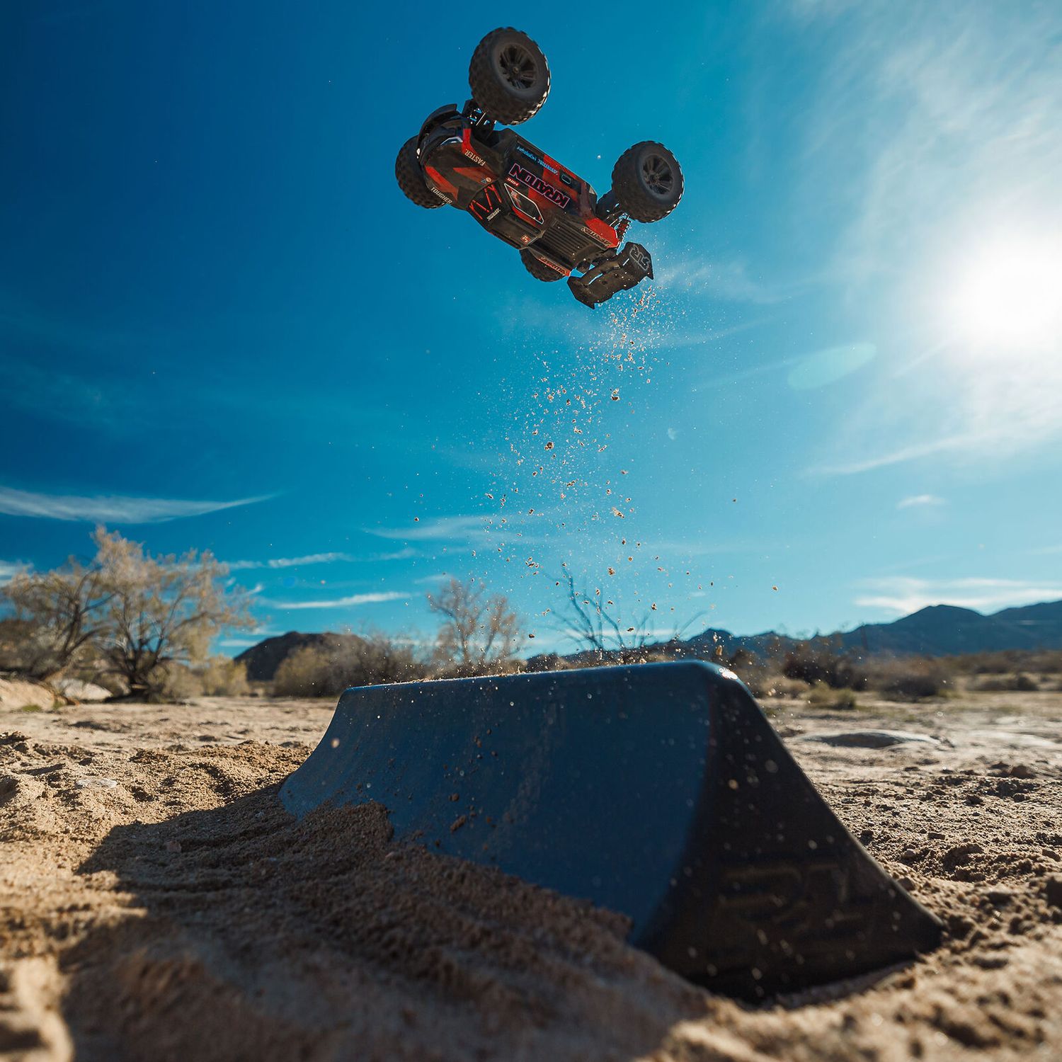 1/16 MINI KRATON 3S DSC 4X4 RTR Brushless Speed Truck , Black/Red