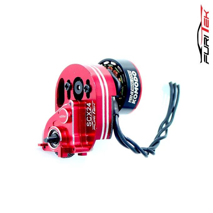 Furitek Mini Komodo Brushless Motor &amp; MicroPython ESC Crawlmaster Combo (SCX24)