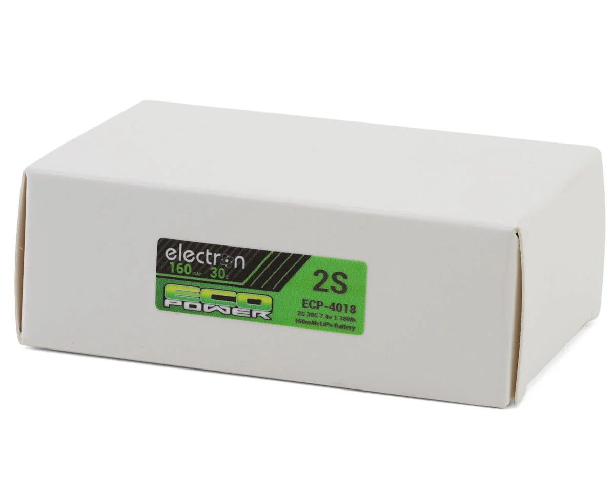 EcoPower "Electron" 2S 30C LiPo Battery Pack (7.4V/160mAh) (Axial® SCX30™) w/PH2.0 Connector