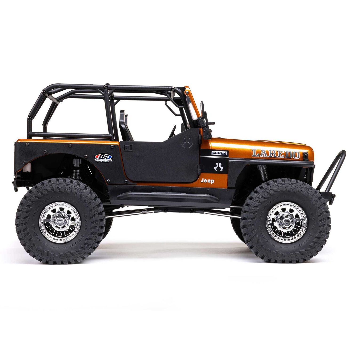 1/10 SCX10 III Jeep CJ-7 4X4 RTR Brushed Rock Crawler, Copper