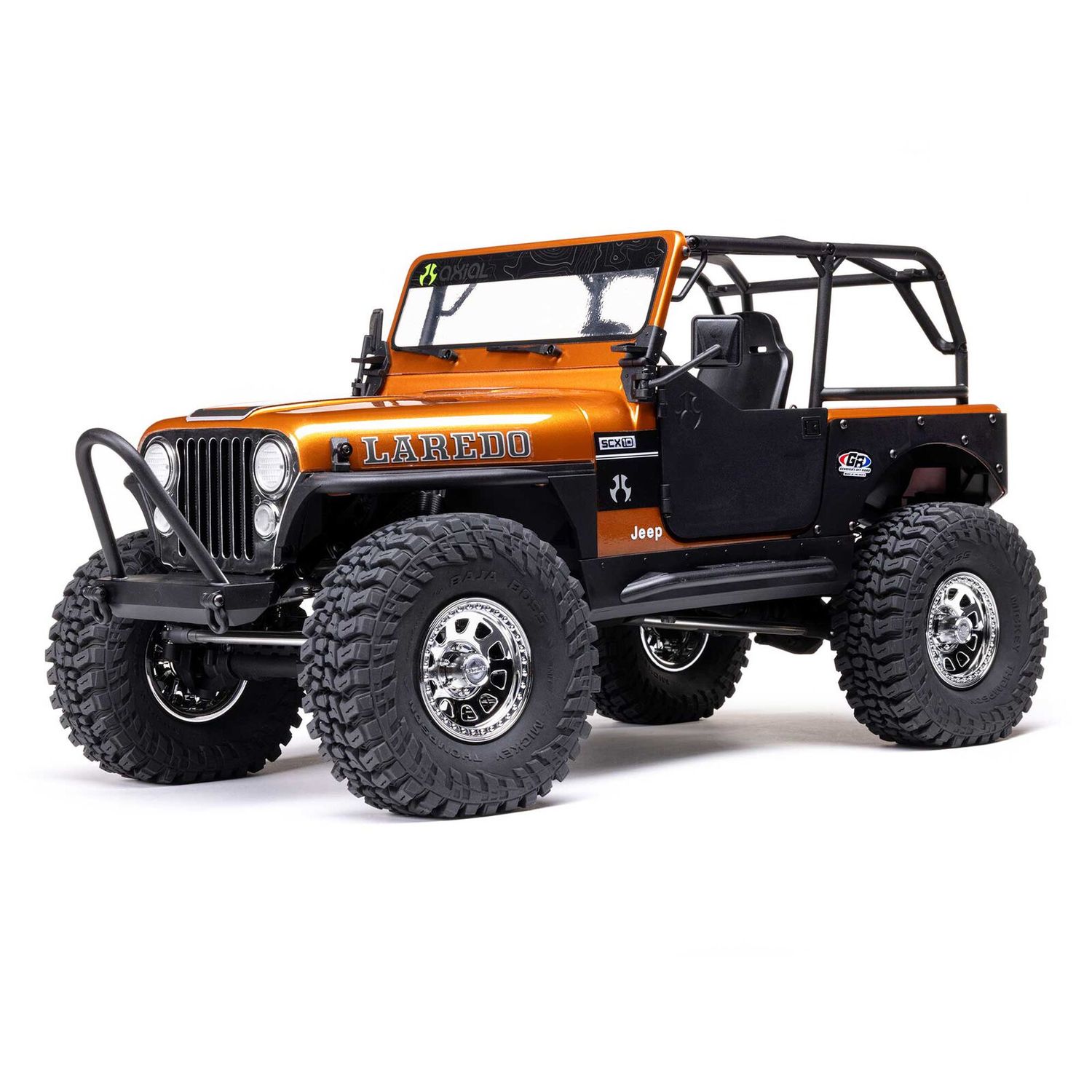 1/10 SCX10 III Jeep CJ-7 4X4 RTR Brushed Rock Crawler, Copper