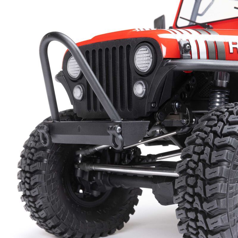 1/10 SCX10 III Jeep CJ-7 4X4 RTR Brushed Rock Crawler, Red