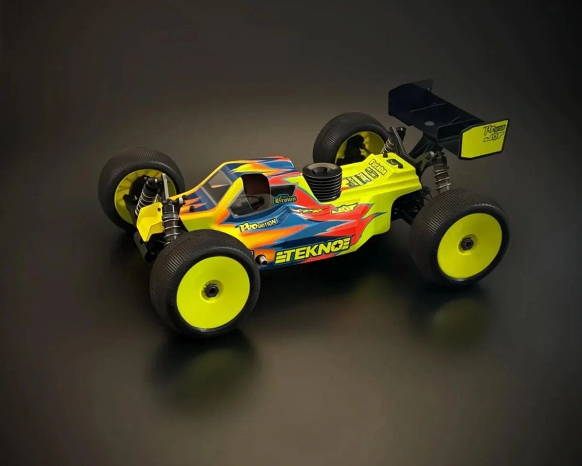 Leadfinger Racing Tekno NT48 2.2 V2 Beretta 1/8 Truggy Body (Clear)