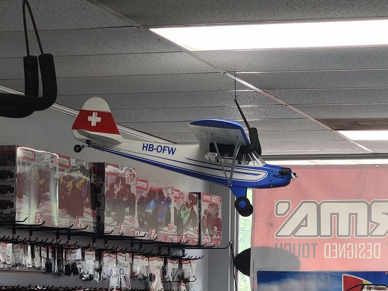 H-King (PNF) Swiss J-3 Piper Cub EPO 1400mm (pre-owned)