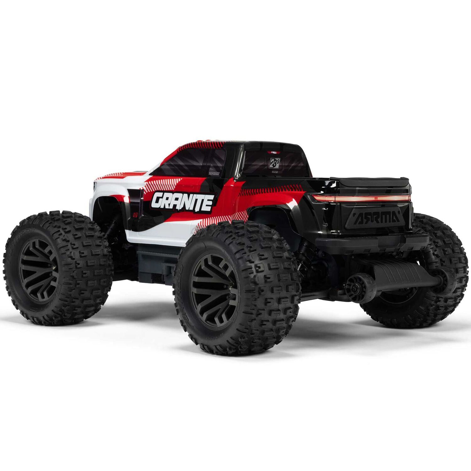 1/10 GRANITE 4X4 223S BLX BRUSHLESS MONSTER TRUCK RTR WITH DSC, RED
