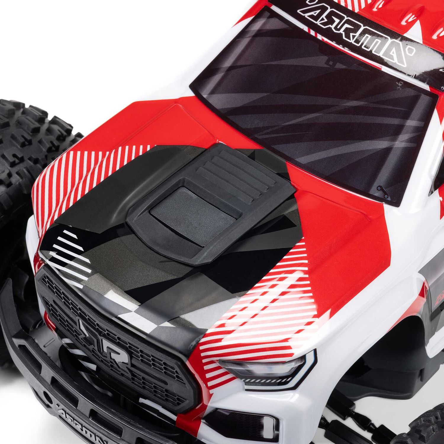 1/10 GRANITE 4X4 223S BLX BRUSHLESS MONSTER TRUCK RTR WITH DSC, RED