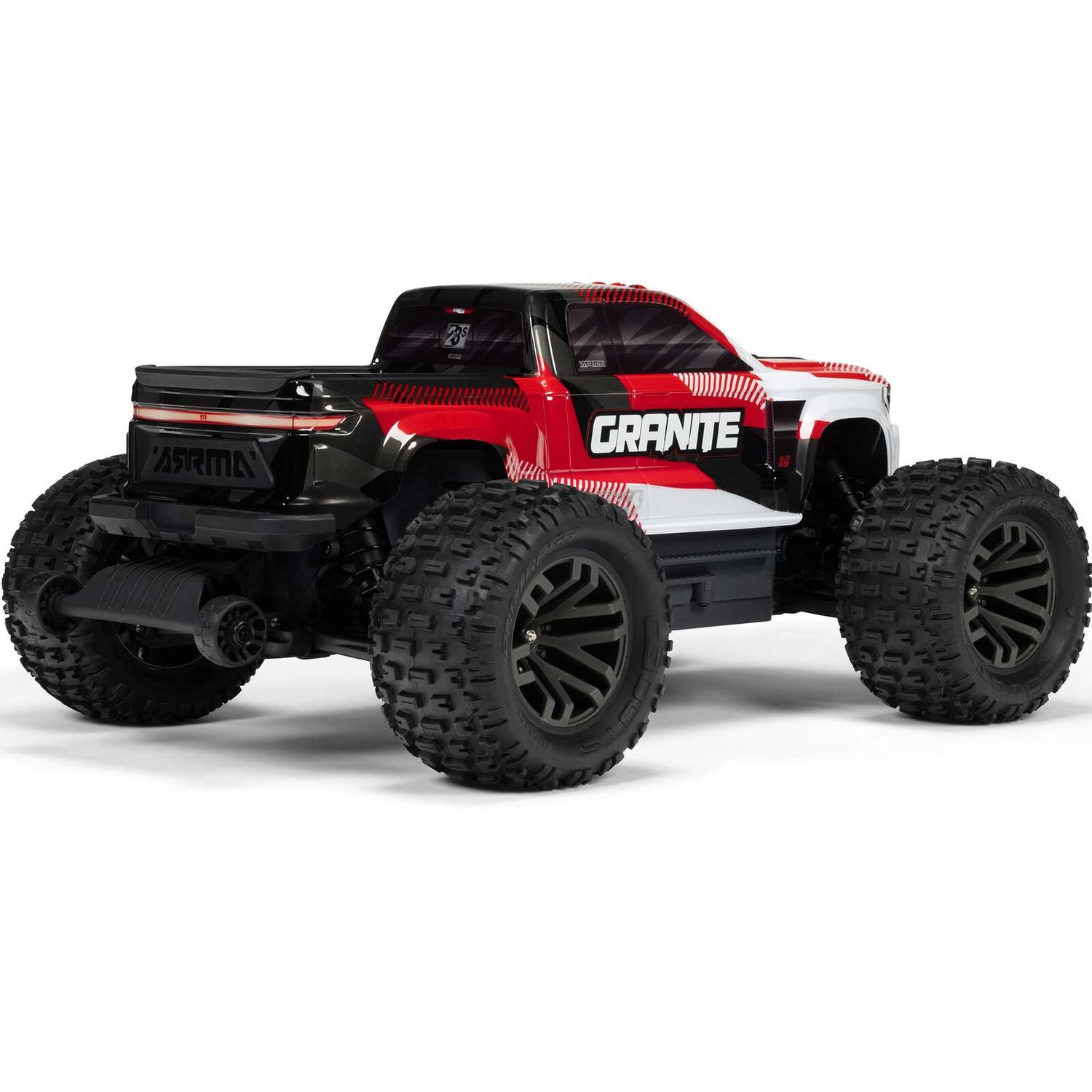 1/10 GRANITE 4X4 223S BLX BRUSHLESS MONSTER TRUCK RTR WITH DSC, RED