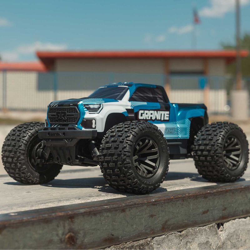 1/10 GRANITE 4X4 223S BLX BRUSHLESS MONSTER TRUCK RTR WITH DSC, BLUE