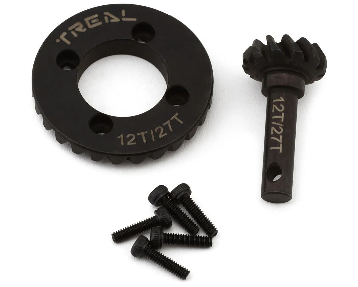 Treal Hobby Redcat Gen9 Steel Differential Overdrive Gears (11T/27T) (28% Overdrive)