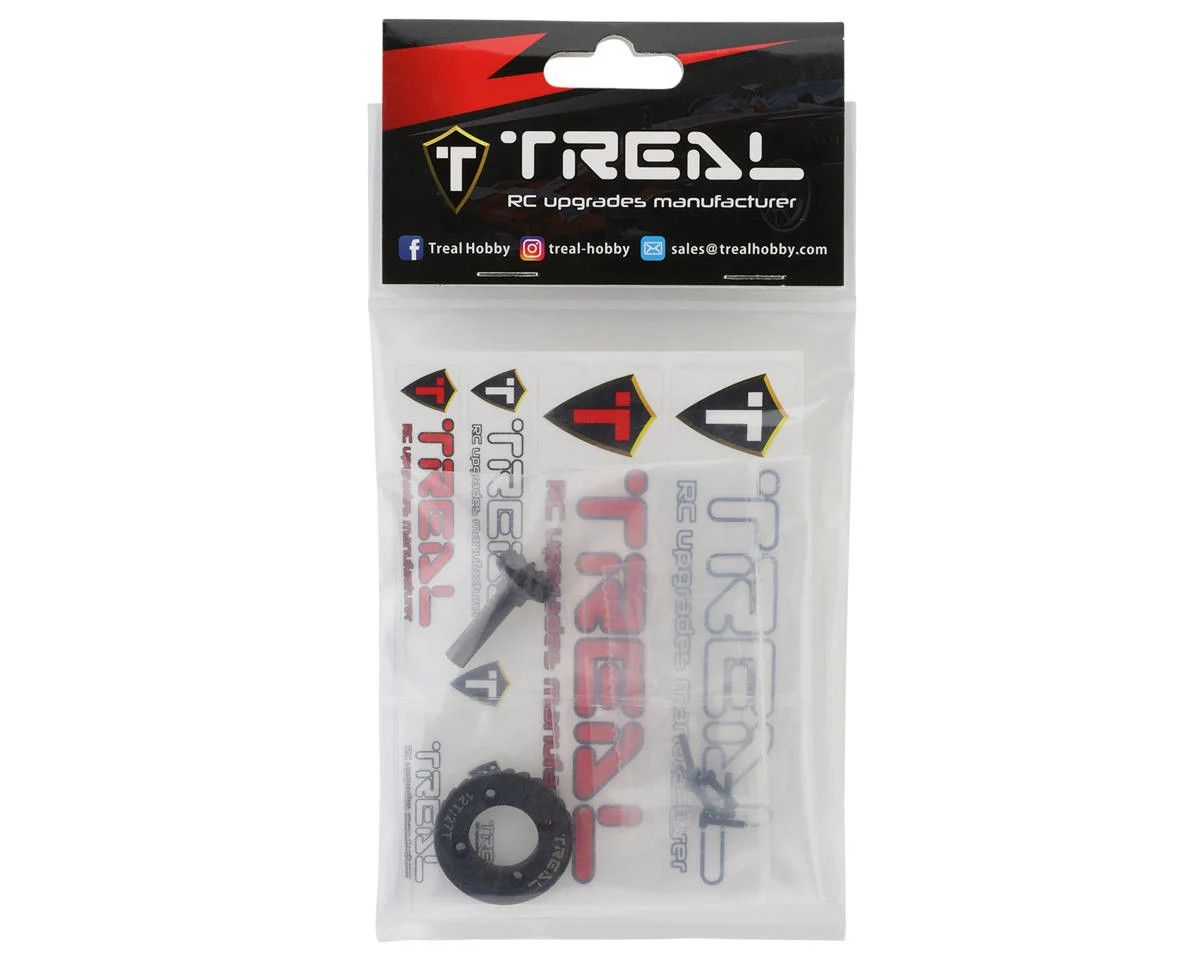 Treal Hobby Redcat Gen9 Steel Differential Overdrive Gears (11T/27T) (28% Overdrive)