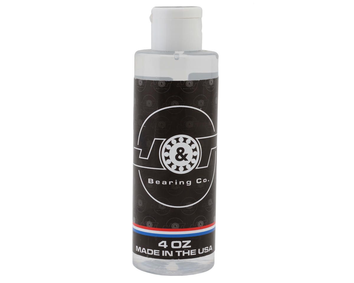 J&amp;T Bearing Co. 100% Silicone Shock Oil (4oz) (500cst/41wt)