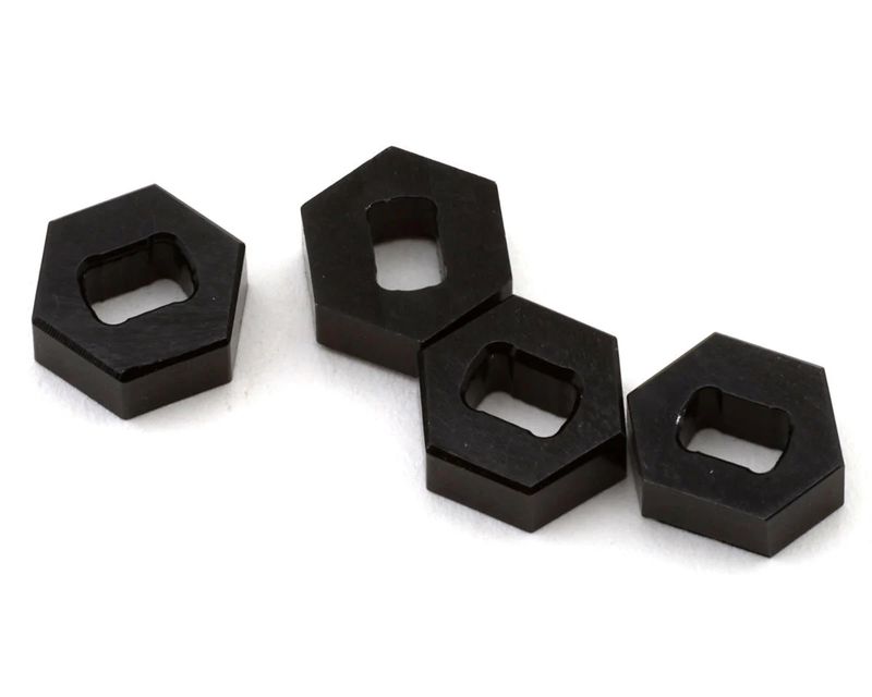 RC4WD Axial SCX30 7mm CNC Aluminum Wheel Hex Adapters (4) (For 1.0" Wheels)