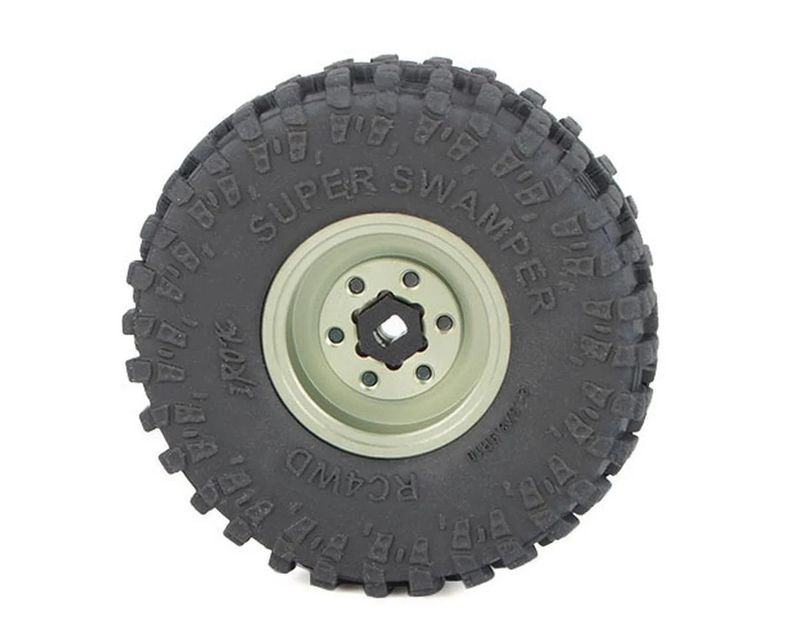 RC4WD Axial SCX30 7mm CNC Aluminum Wheel Hex Adapters (4) (For 1.0" Wheels)
