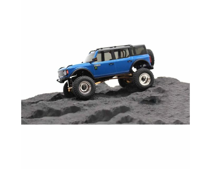 Hot Racing Axial SCX30 0.7" Brass Crawler Wheels (Chrome) (4) (9.3g ea)
