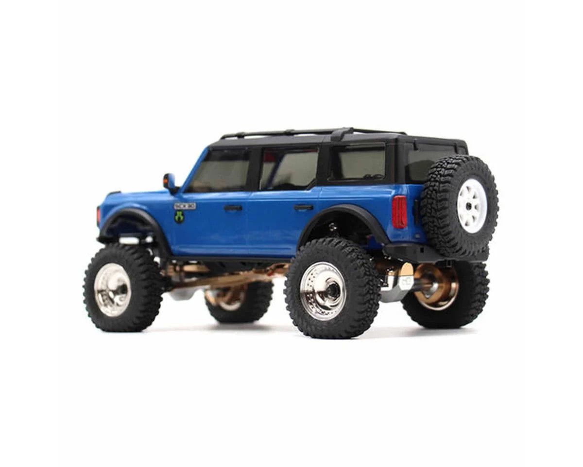 Hot Racing Axial SCX30 0.7" Brass Crawler Wheels (Chrome) (4) (9.3g ea)