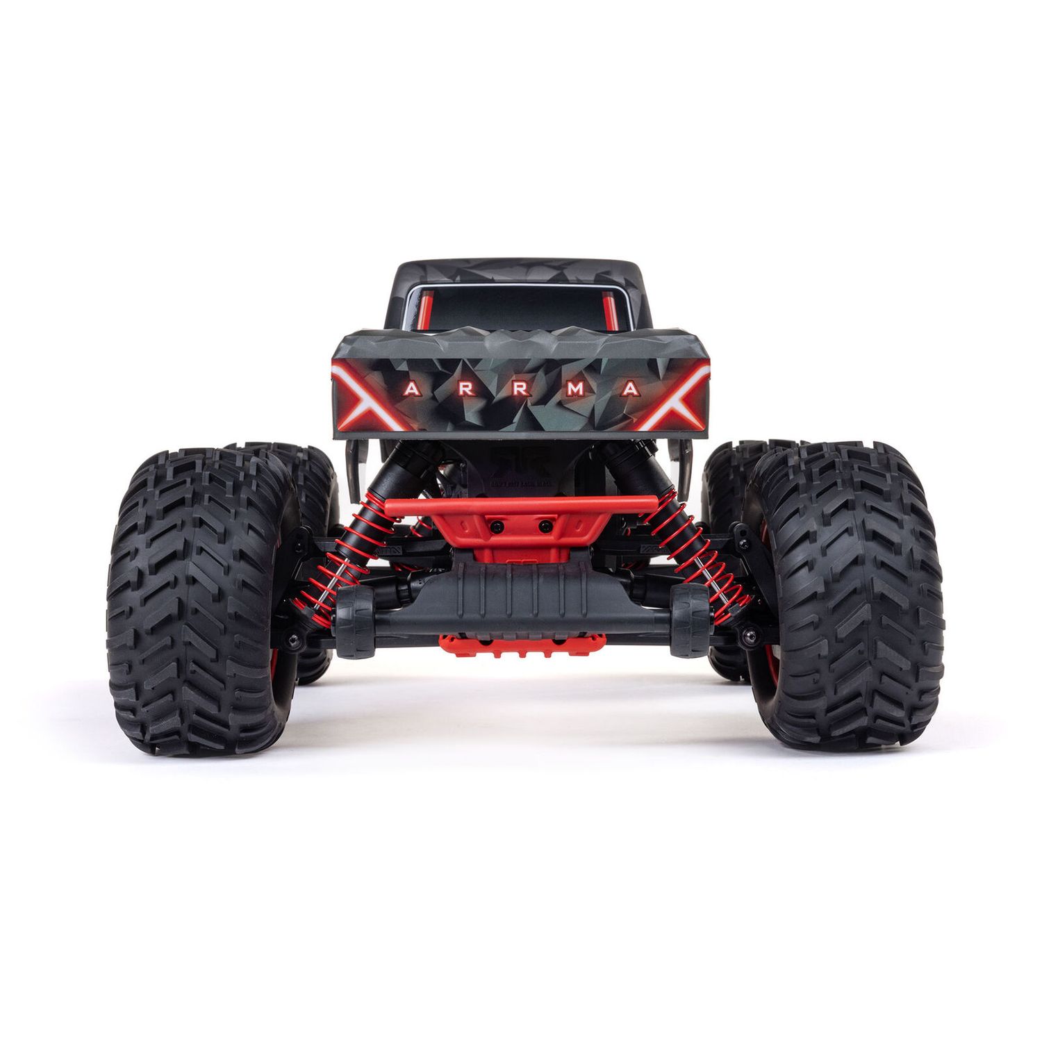 1/10 QUAKE 223S 2WD RTR Brushless Monster Truck, Red
