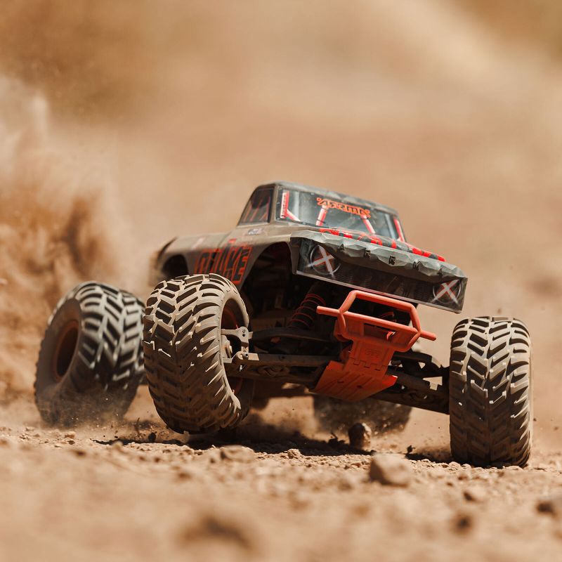 1/10 QUAKE 223S 2WD RTR Brushless Monster Truck, Red