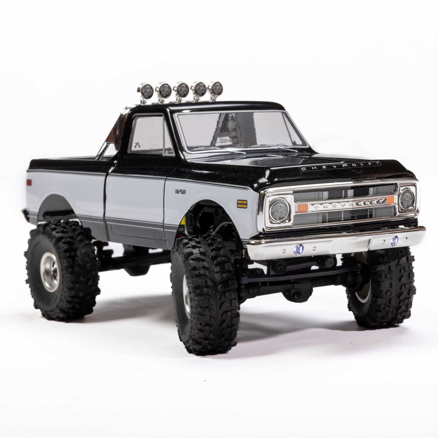 1/24 SCX24 1971 Chevrolet C10 4WD Truck RTR, Black