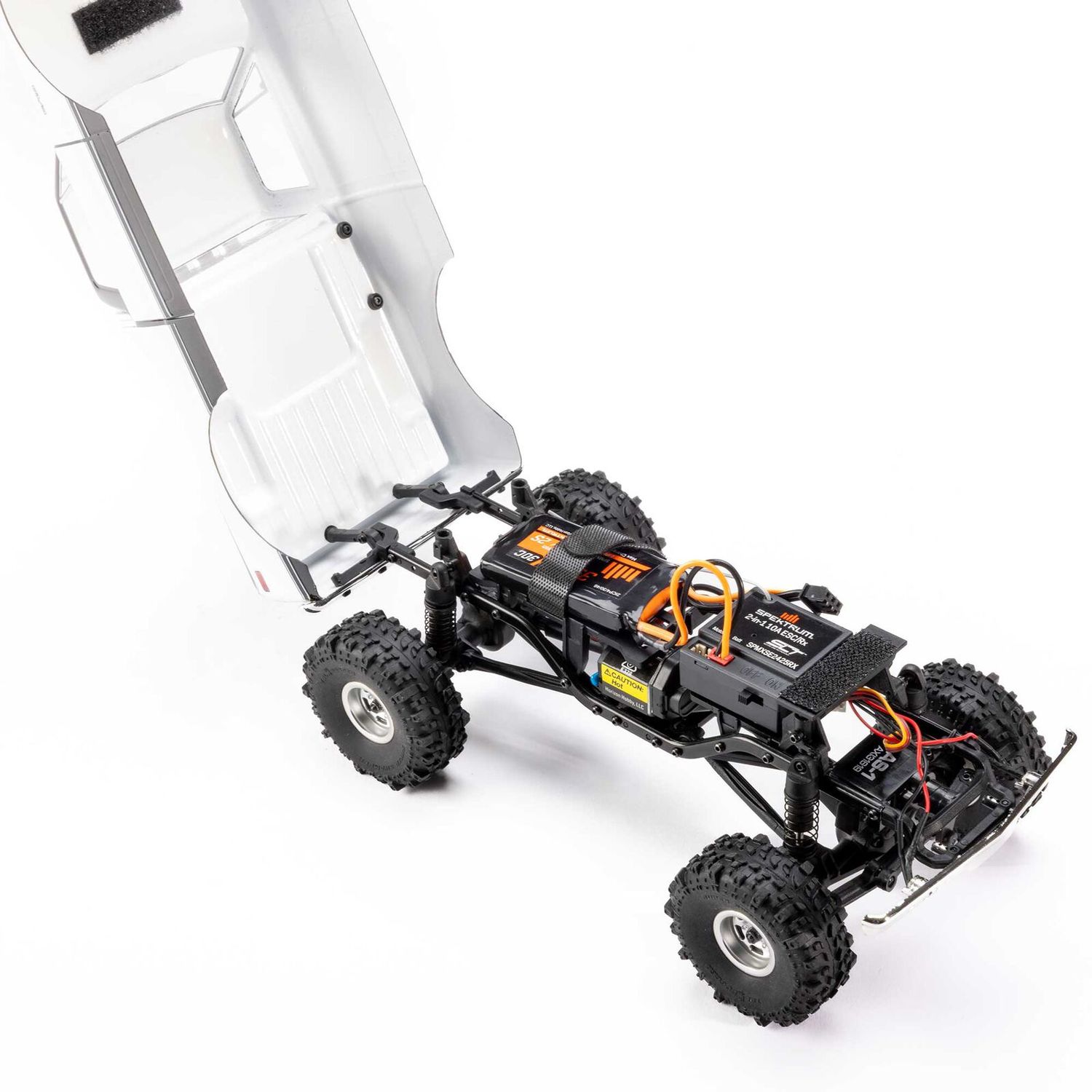 1/24 SCX24 1971 Chevrolet C10 4WD Truck RTR, Orange