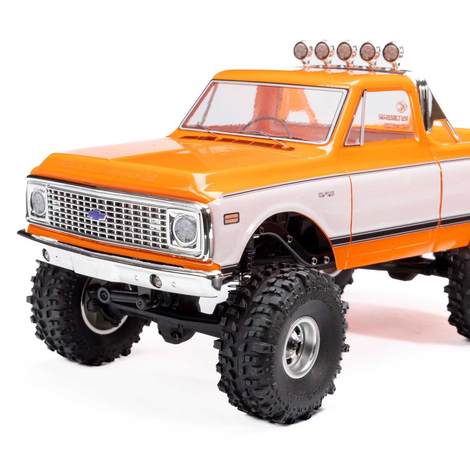 1/24 SCX24 1971 Chevrolet C10 4WD Truck RTR, Orange