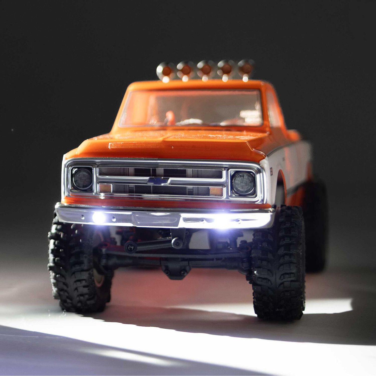 1/24 SCX24 1971 Chevrolet C10 4WD Truck RTR, Orange