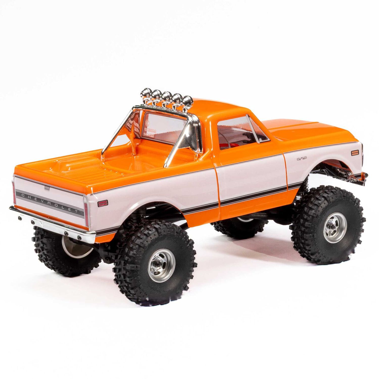 1/24 SCX24 1971 Chevrolet C10 4WD Truck RTR, Orange