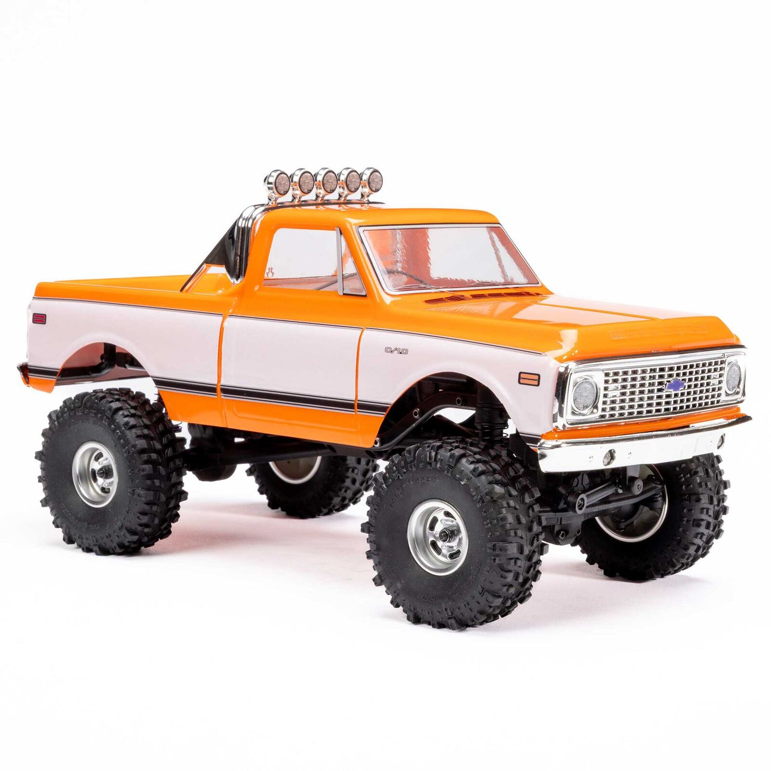 1/24 SCX24 1971 Chevrolet C10 4WD Truck RTR, Orange
