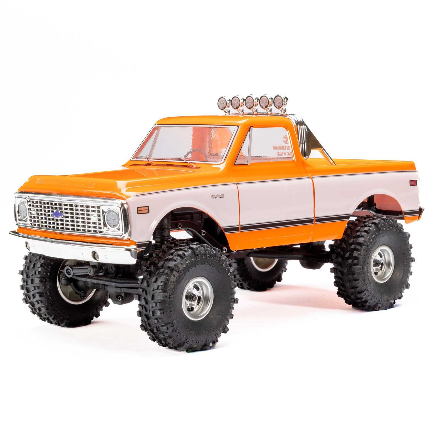 1/24 SCX24 1971 Chevrolet C10 4WD Truck RTR, Orange