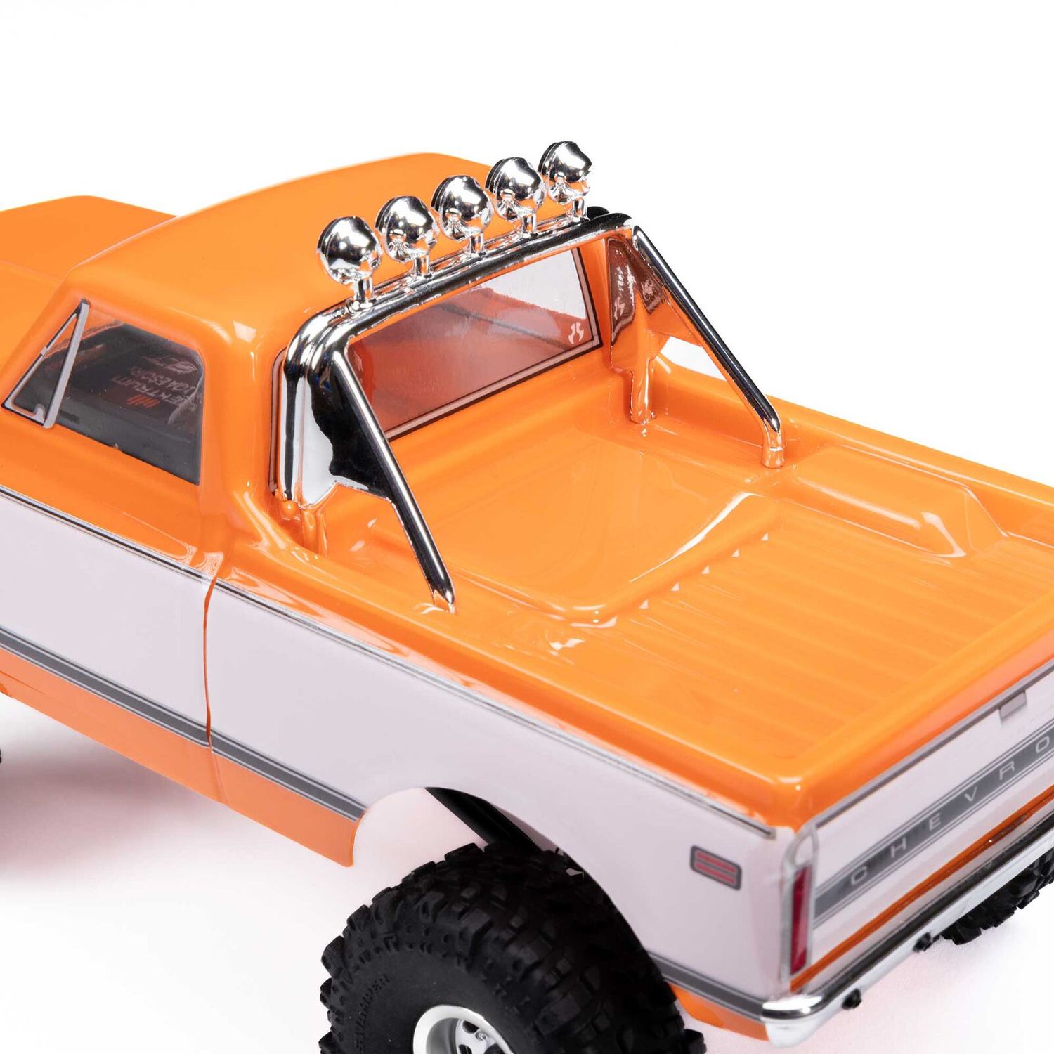 1/24 SCX24 1971 Chevrolet C10 4WD Truck RTR, Orange