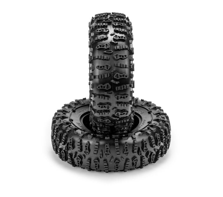 JConcepts Ruptures 2.2" All Terrain Rock Crawler Tires (2) (OD - 4.75”) (Green) w/Foam Inserts