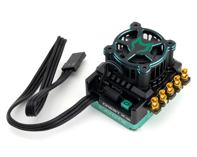 Cayote Crest X Evo 1/10 160A Sensored Brushless Mod Competition ESC
