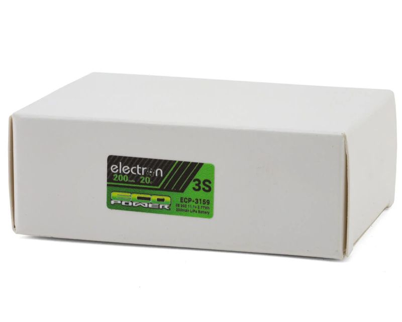 EcoPower "Electron" 3S 20C LiPo Battery w/JST Connector (11.1V/200mAh) (Redcat® Ascent 18 Apex®)