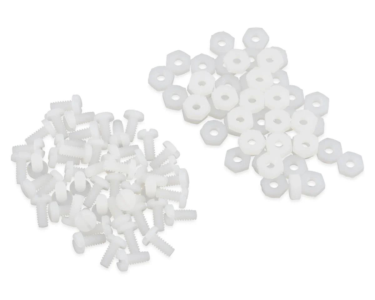 RJ Speed Nylon Spoiler Nuts &amp; Screws (50)