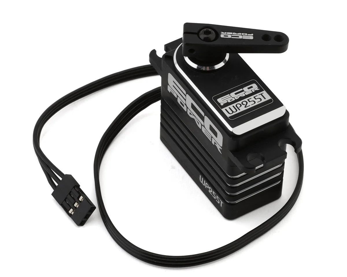 EcoPower WP255T Waterproof High Torque Metal Gear Brushless Servo (HV) (Metal Case)
