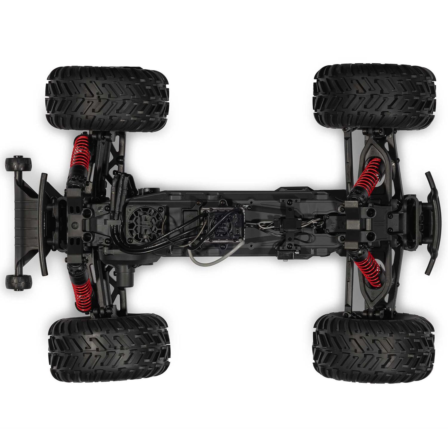 1/10 GORGON 223S 2WD RTR Brushless Monster Truck, Red/Black