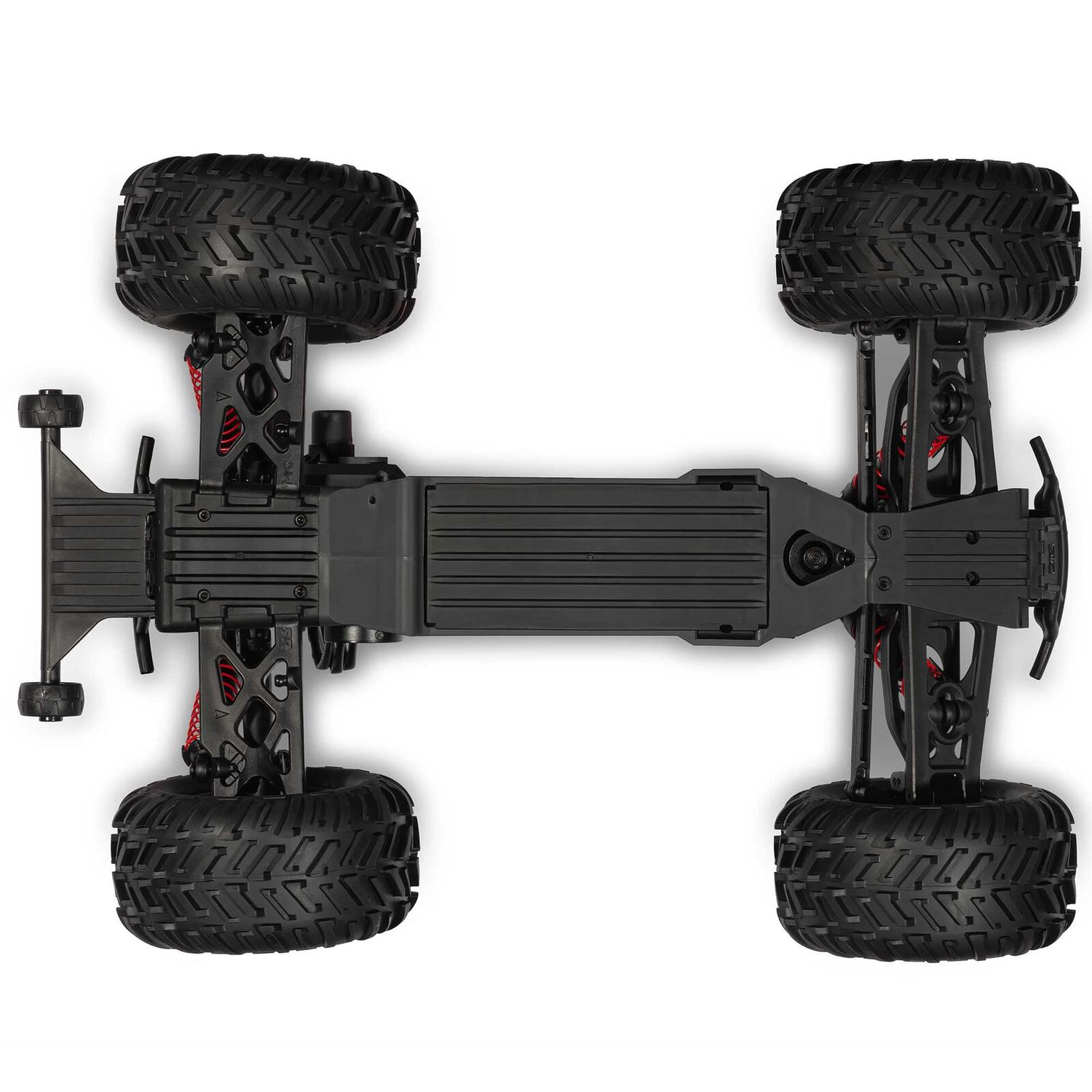 1/10 GORGON 223S 2WD RTR Brushless Monster Truck, Red/Black