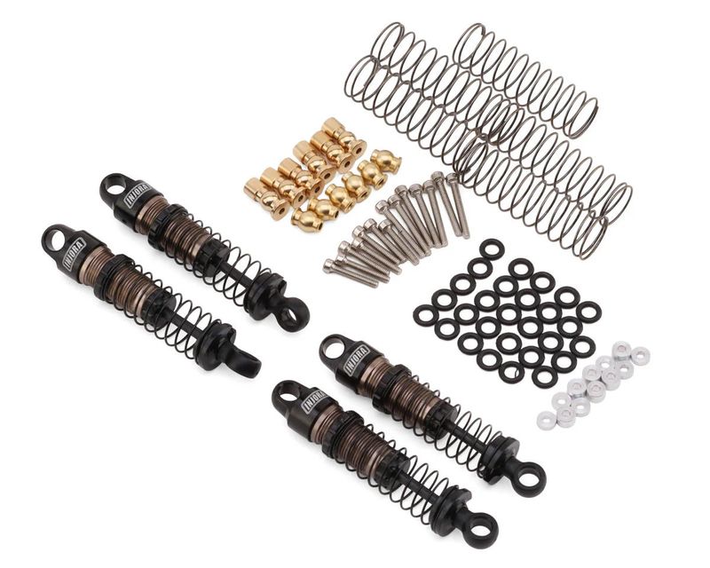 Injora Aluminum 40mm Threaded Big Bore Oil-Filled Shocks (4) (SCX24/FCX24M)
