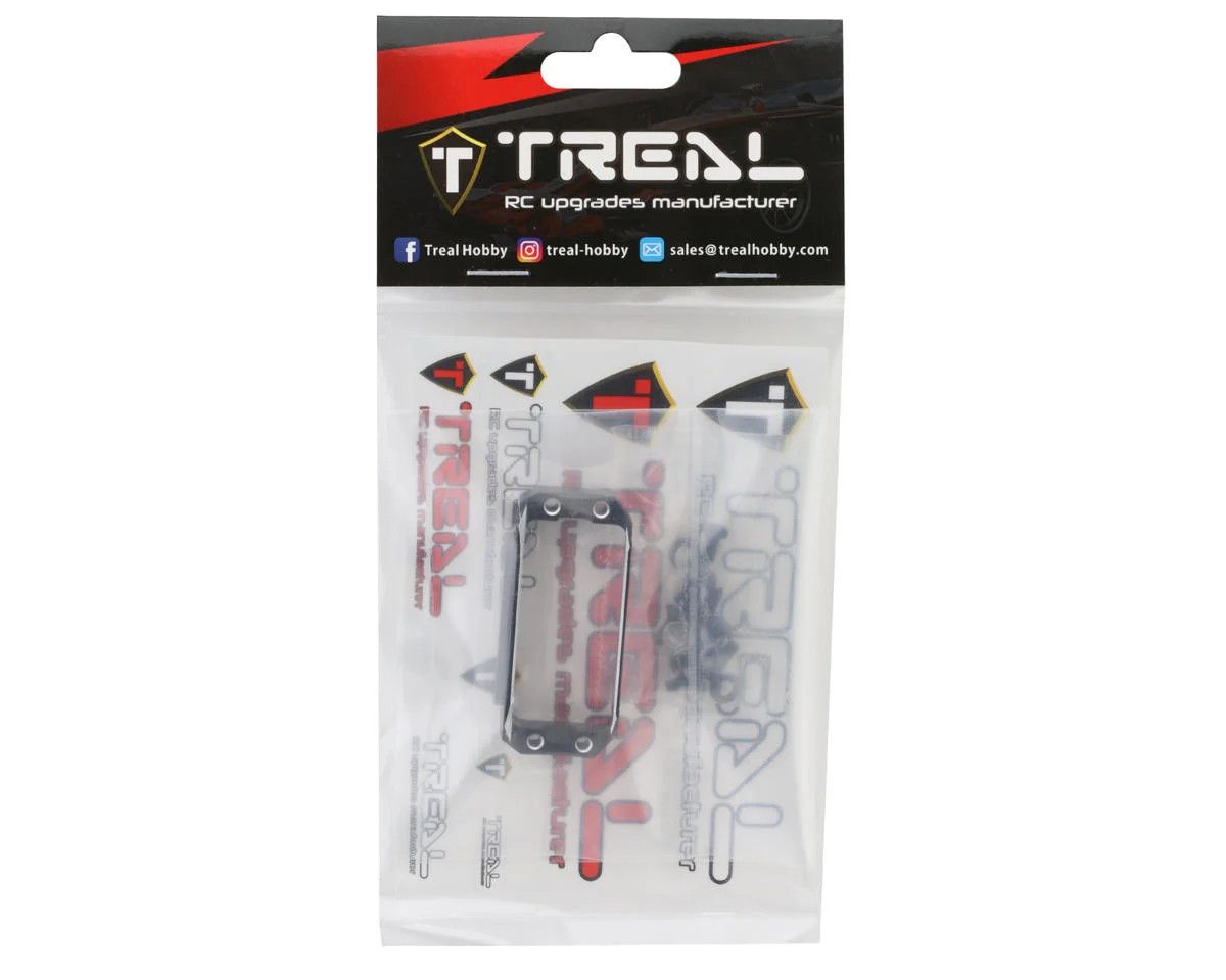 Treal Hobby Axial Capra CNC Aluminum Servo Mount (Black)