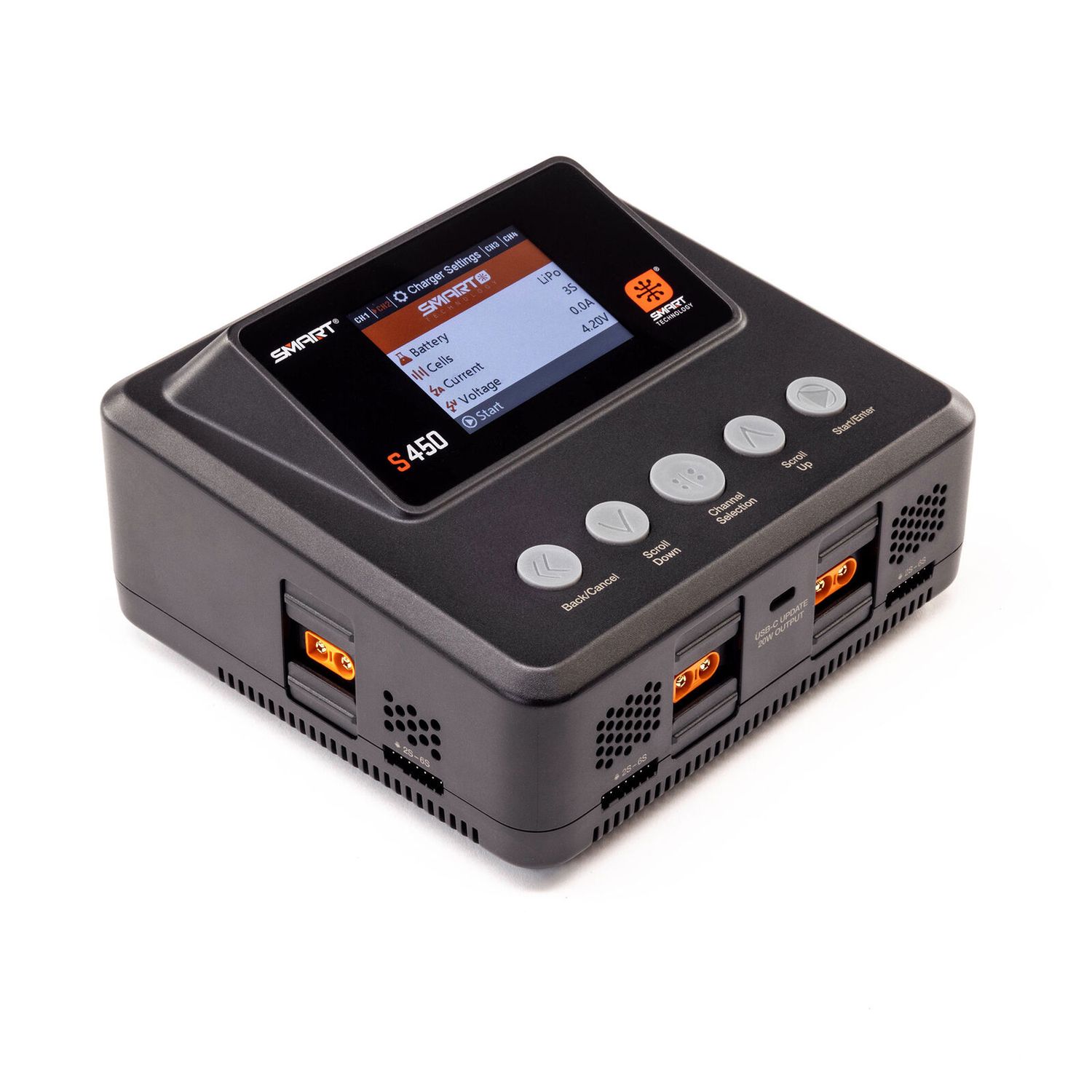 Spektrum S450 G2 AC/DC Smart Charger 4x50W