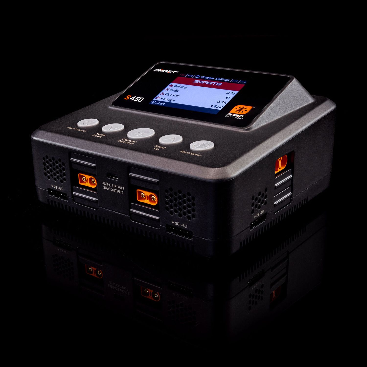 Spektrum S450 G2 AC/DC Smart Charger 4x50W