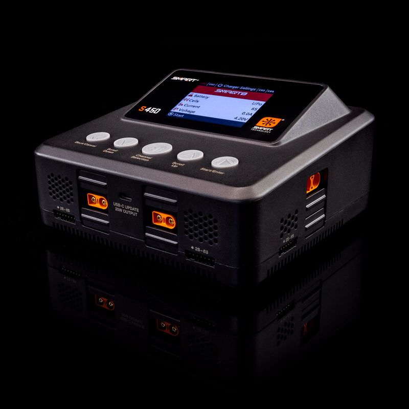 Spektrum S450 G2 AC/DC Smart Charger 4x50W