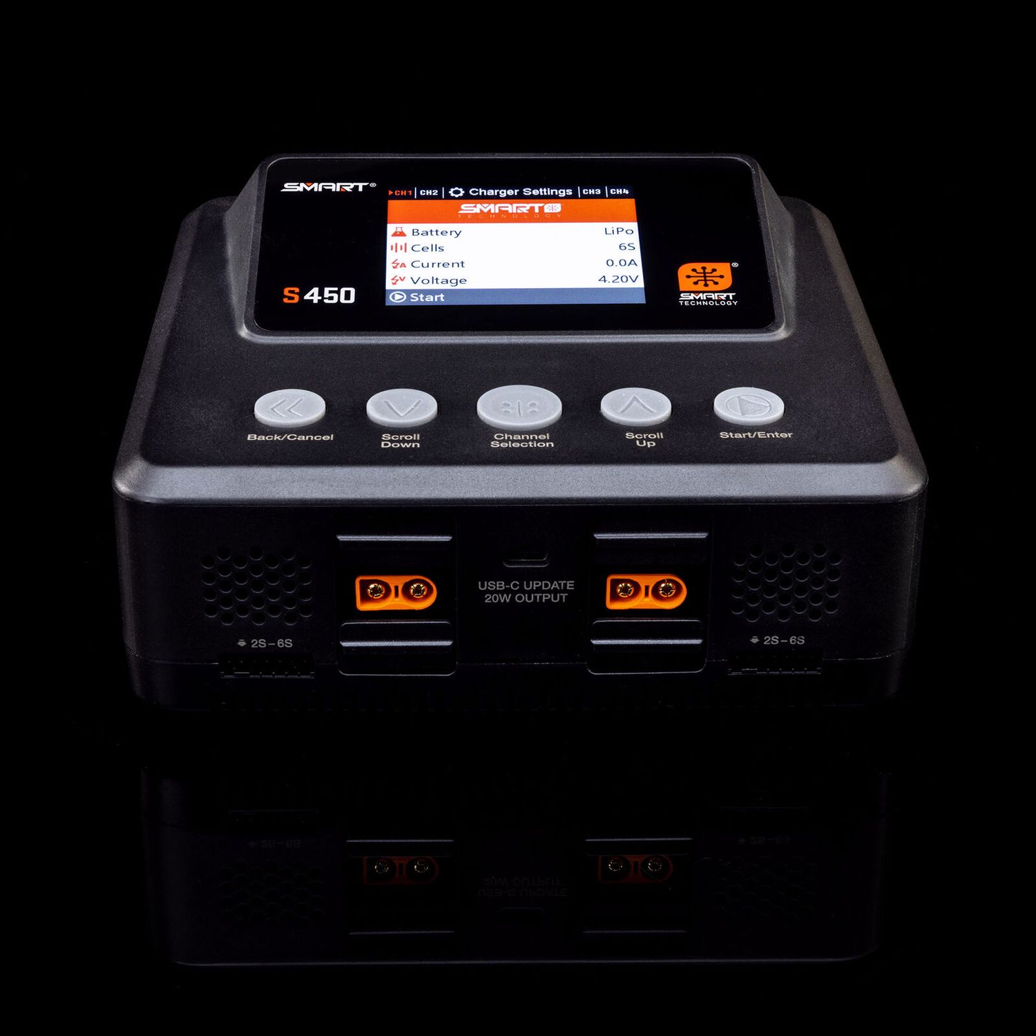 Spektrum S450 G2 AC/DC Smart Charger 4x50W