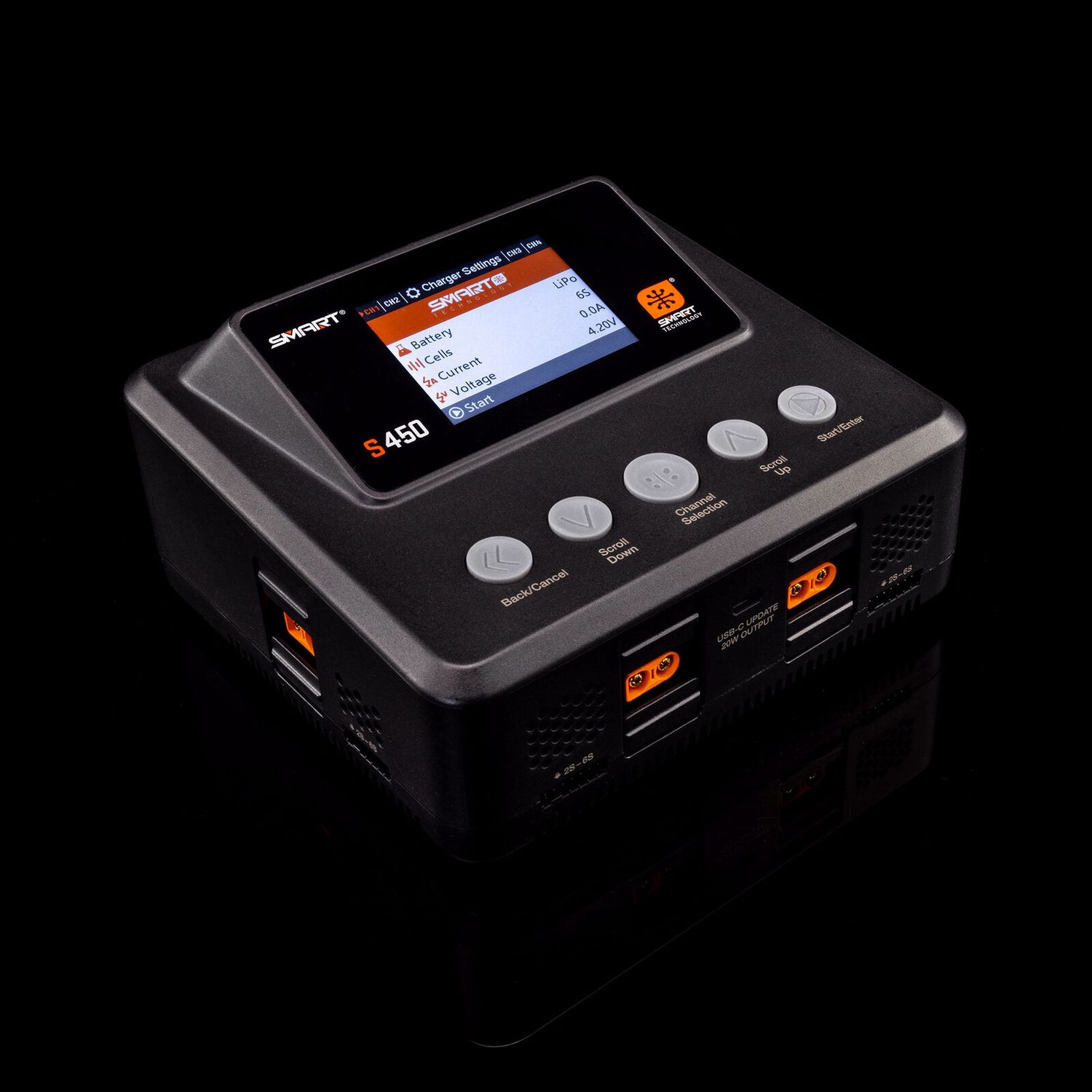 Spektrum S450 G2 AC/DC Smart Charger 4x50W